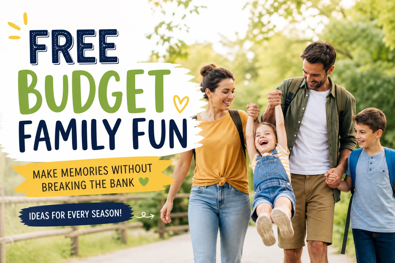 Free things to do with kids when the budget is tight this month