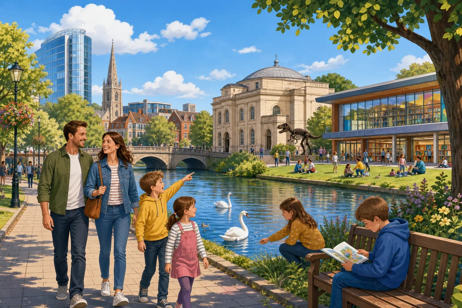 Reading family days out image