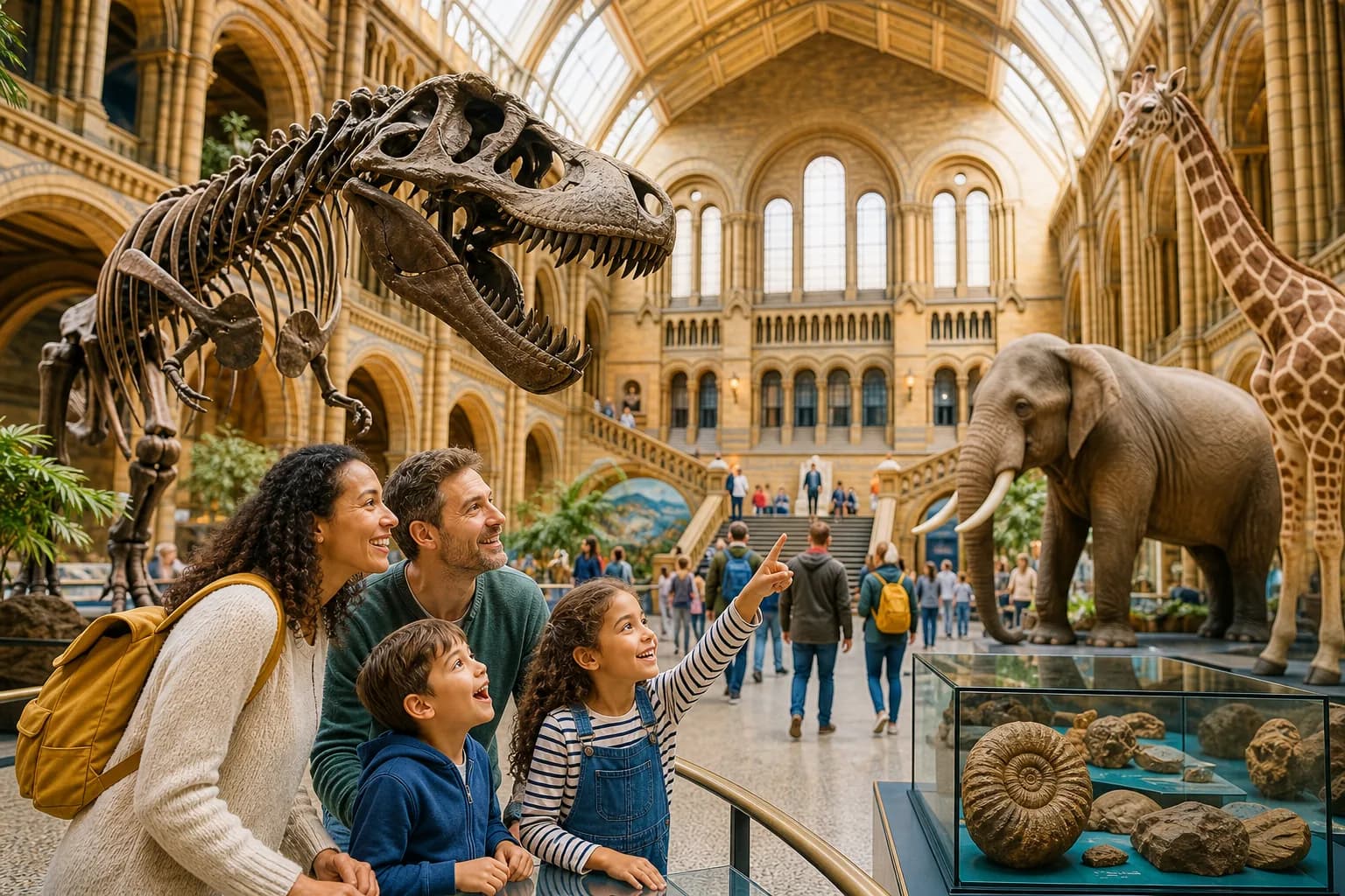 Natural History Museum family days out image