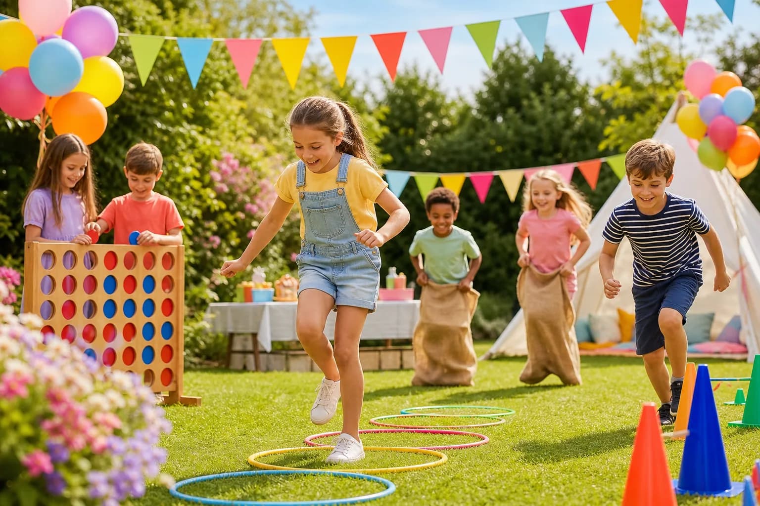 Outdoor Birthday Party Games image