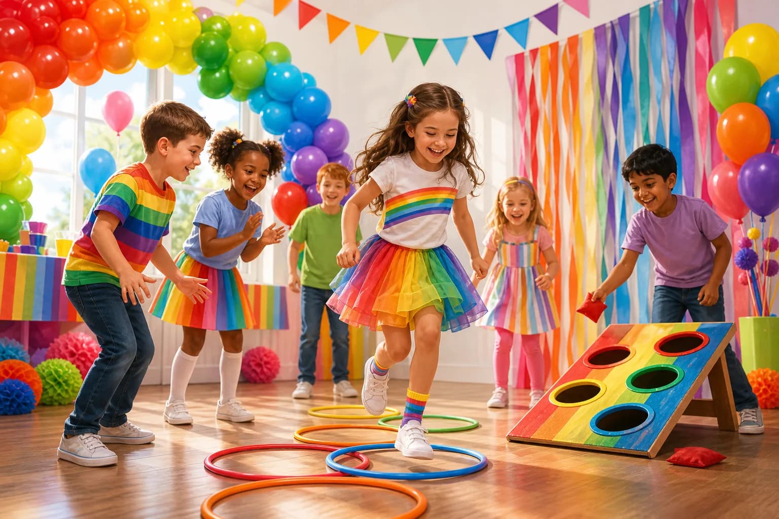 Rainbow Party Games image