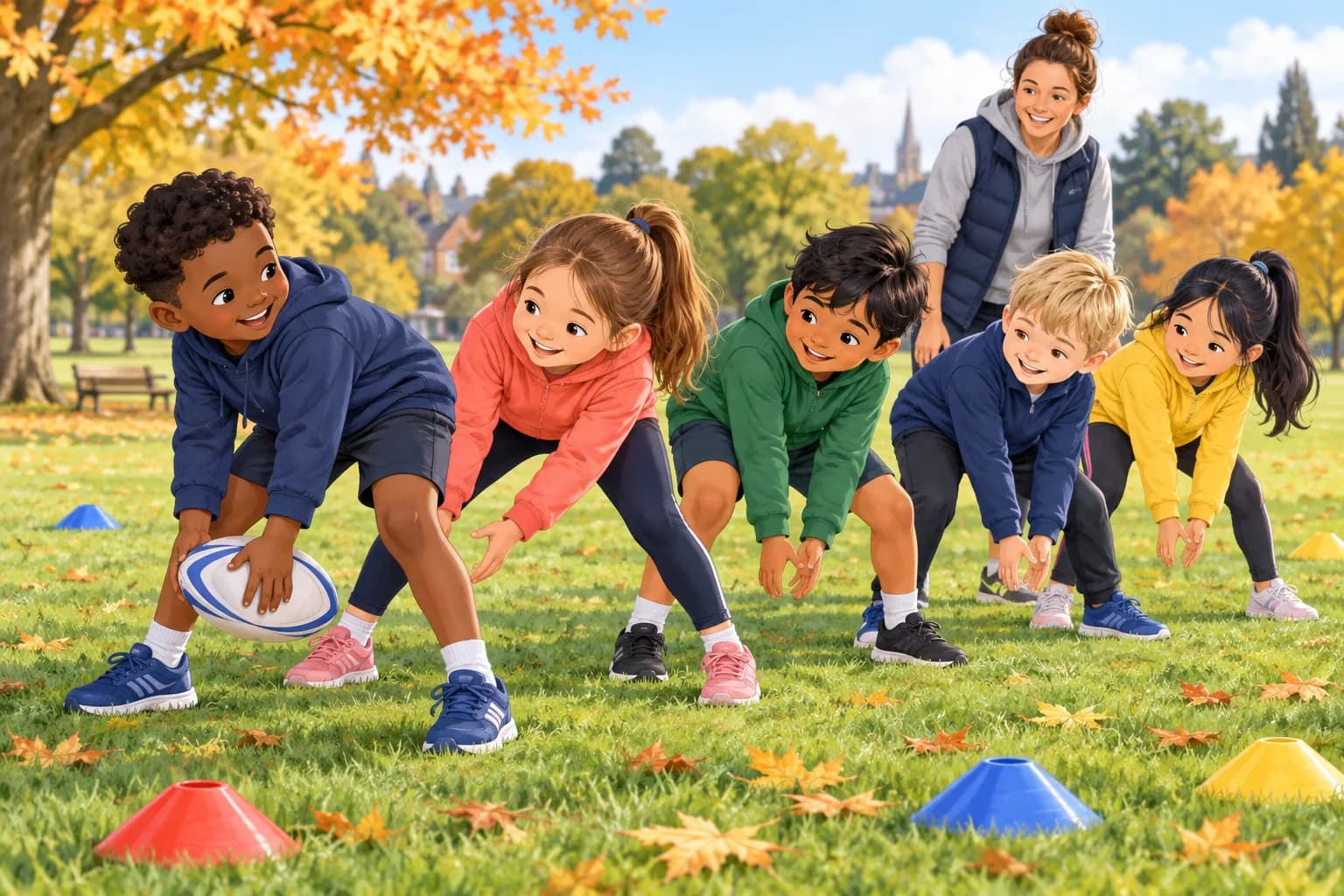Backyard Rugby Passing Challenge activity image