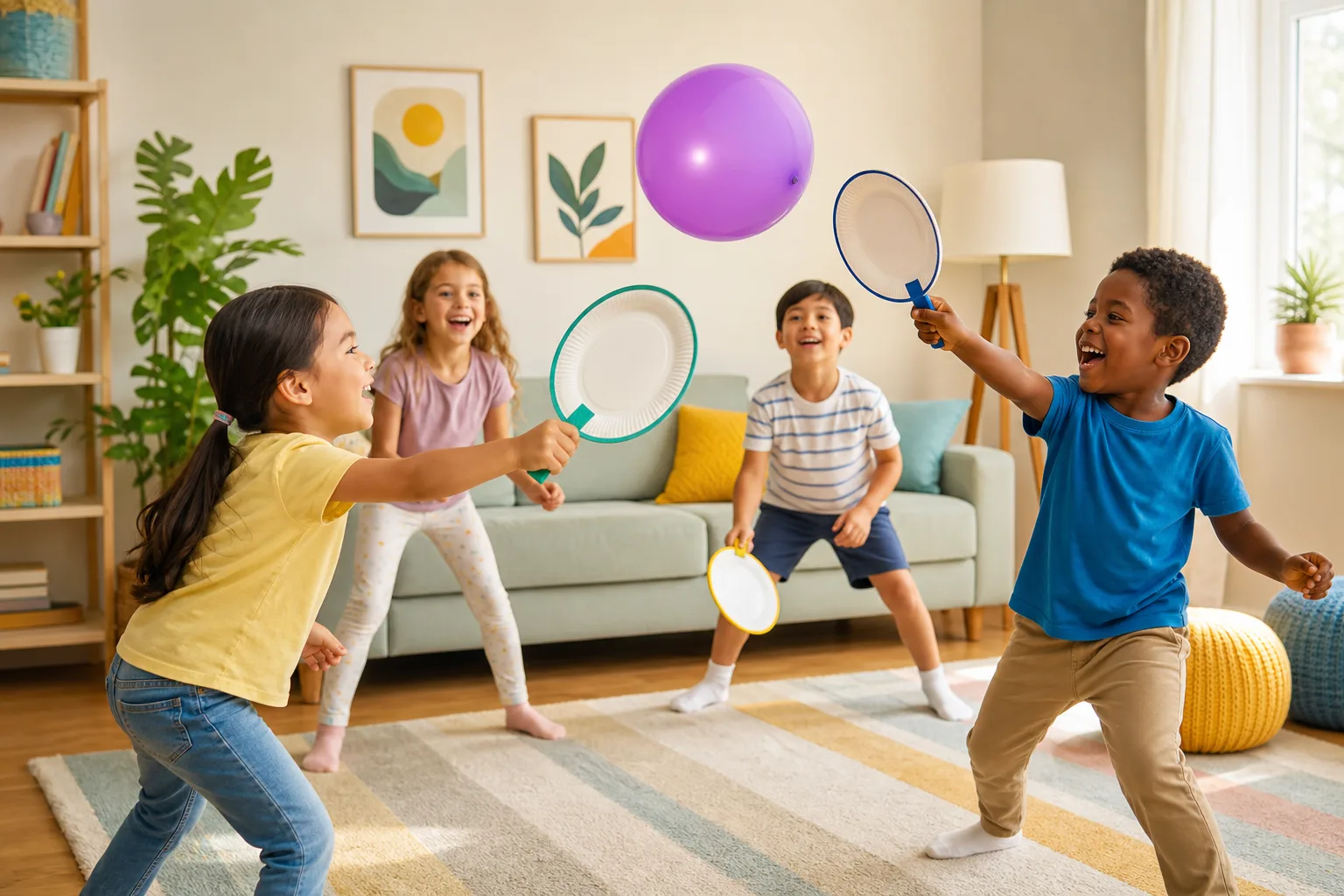 Balloon Tennis activity image