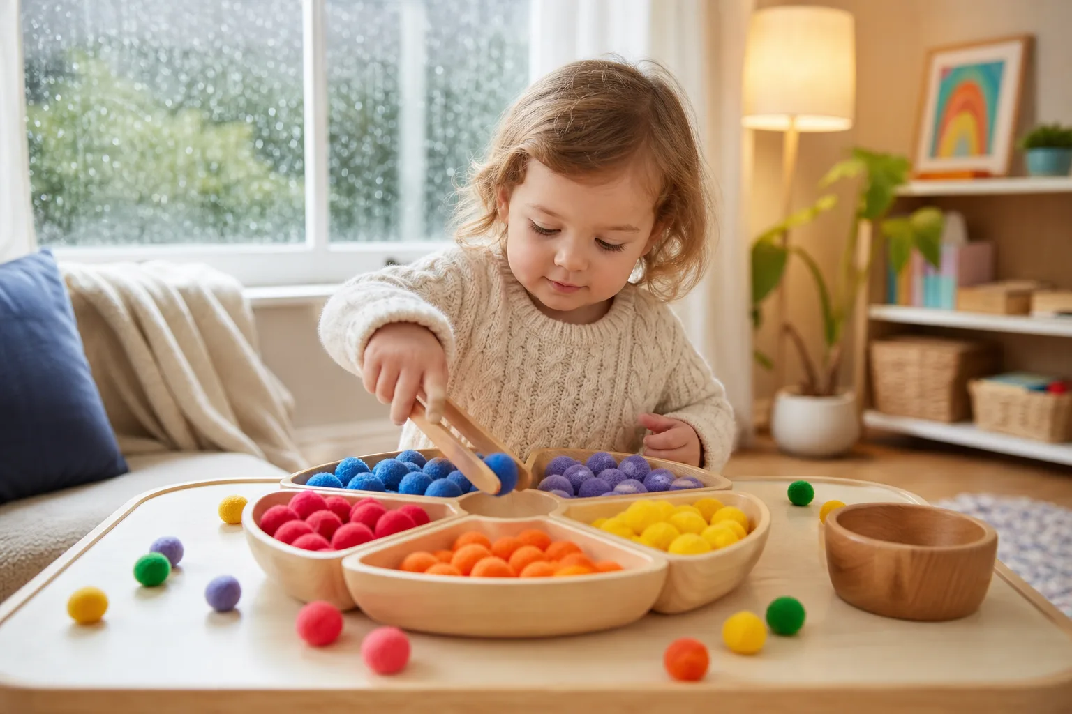 Calm Colour Sorting activity image