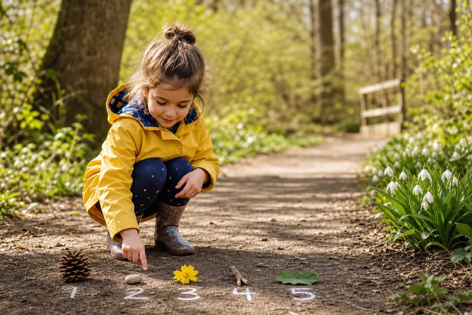 Calm Counting Walk activity image