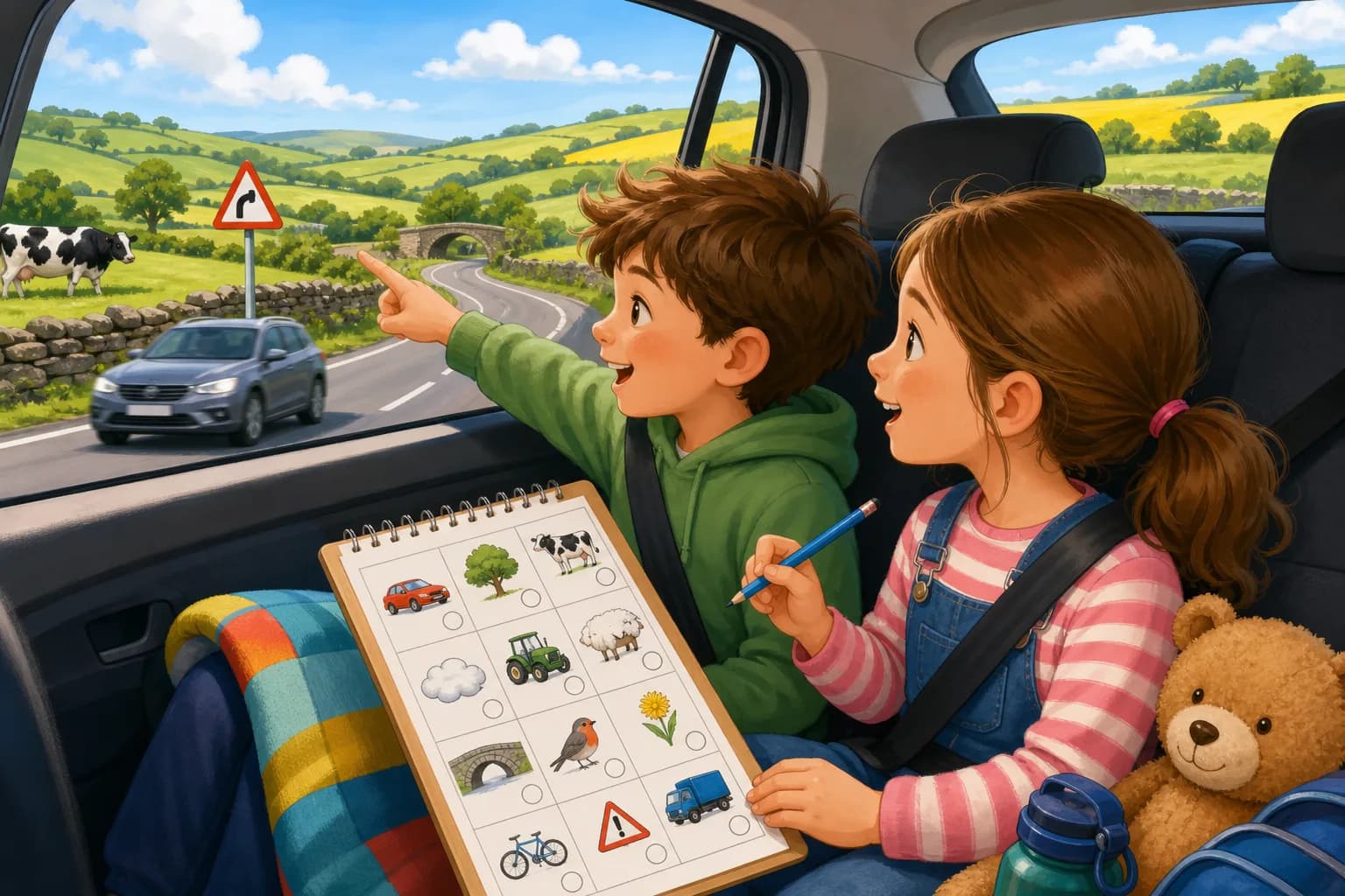 Car Journey Spotting Game activity image