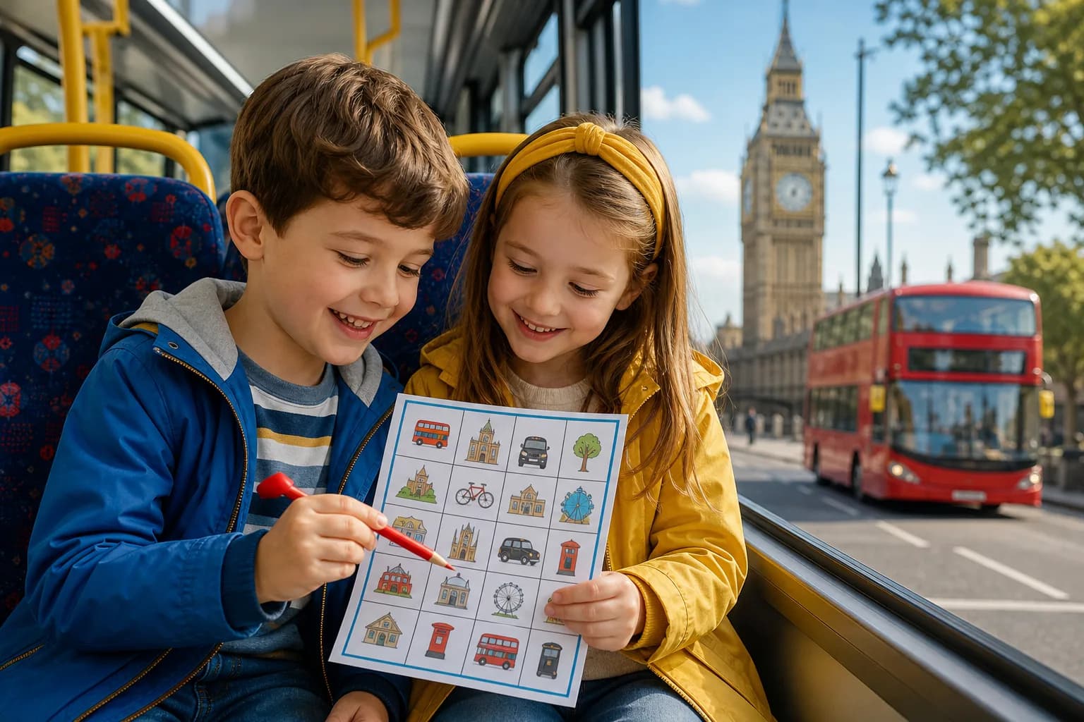 City Bus Bingo activity image