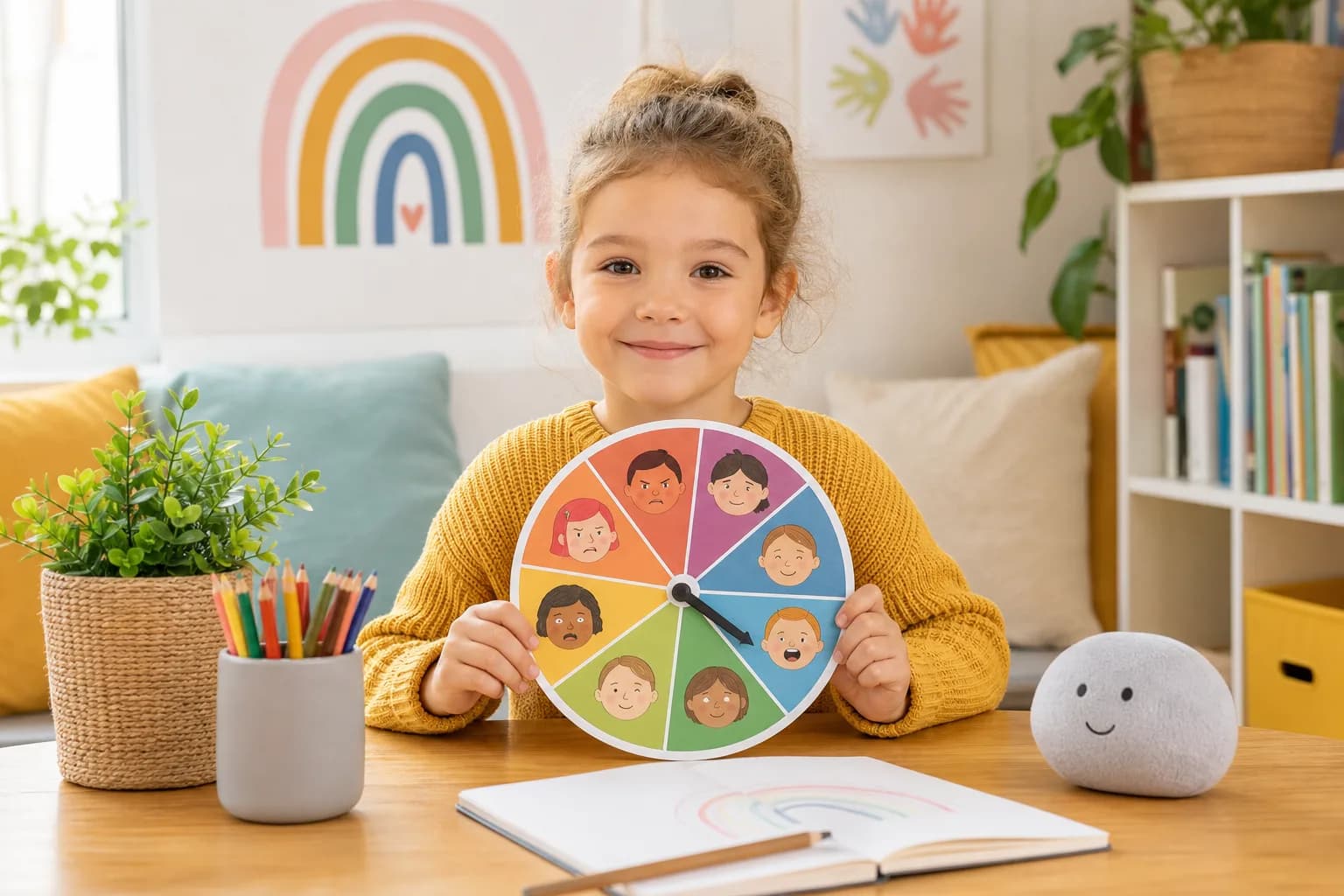 Feelings Colour Wheel activity image