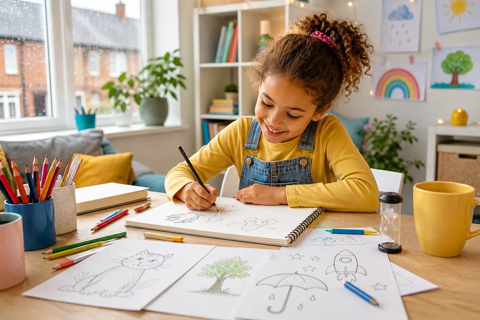 Five-Minute Drawing Prompts activity image