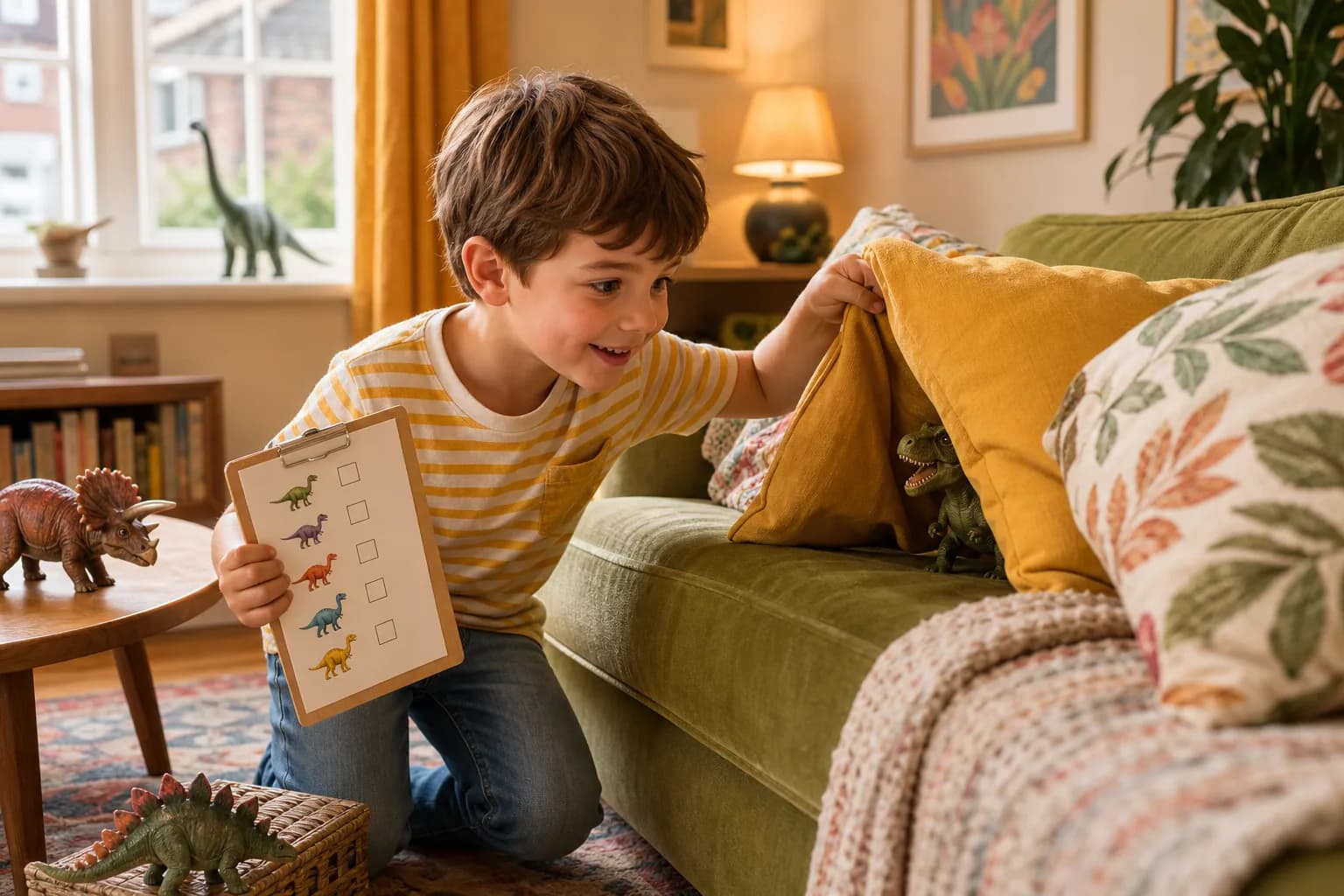 Indoor Dino Hunt activity image