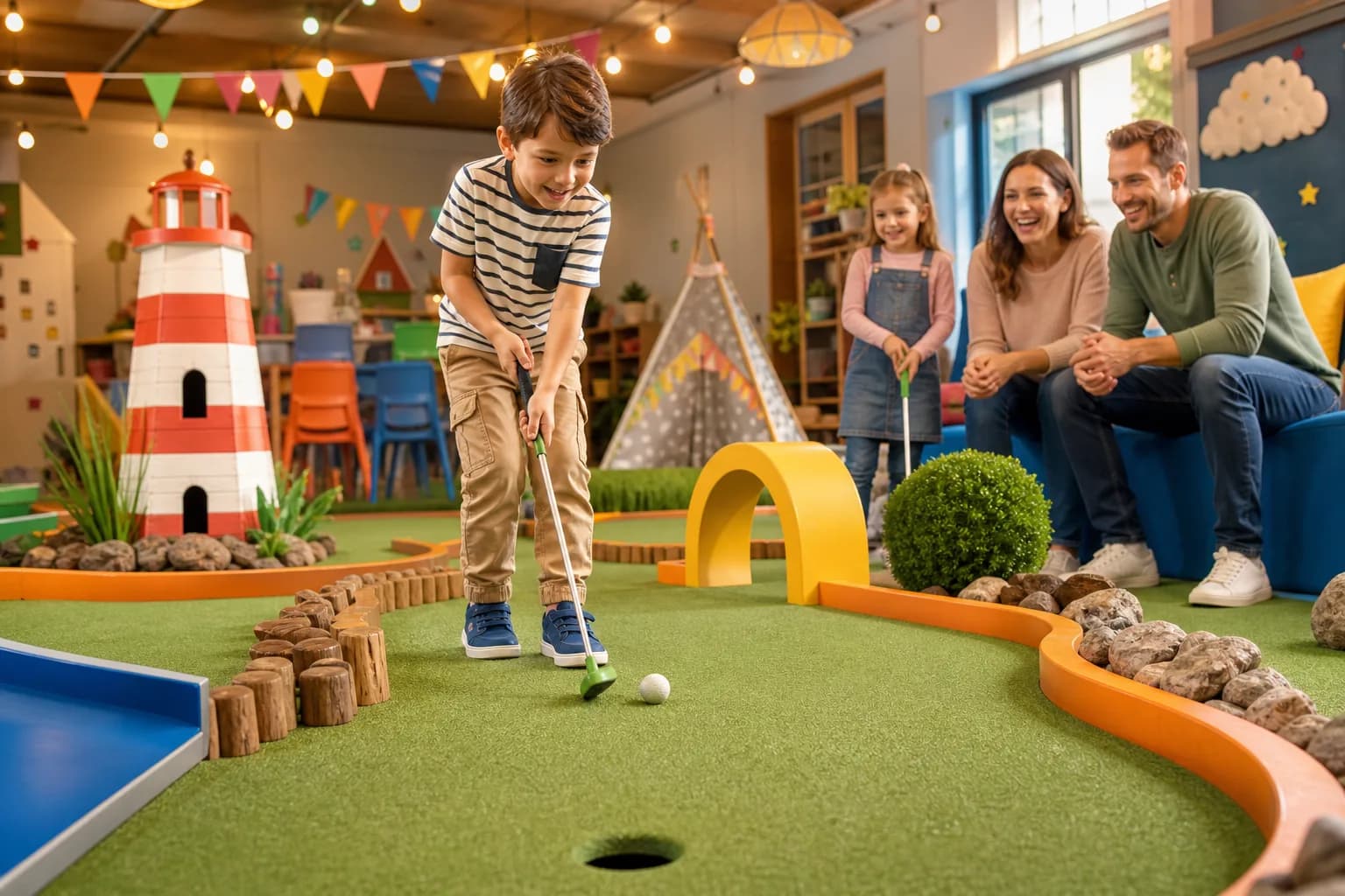 Indoor Mini Golf activity image