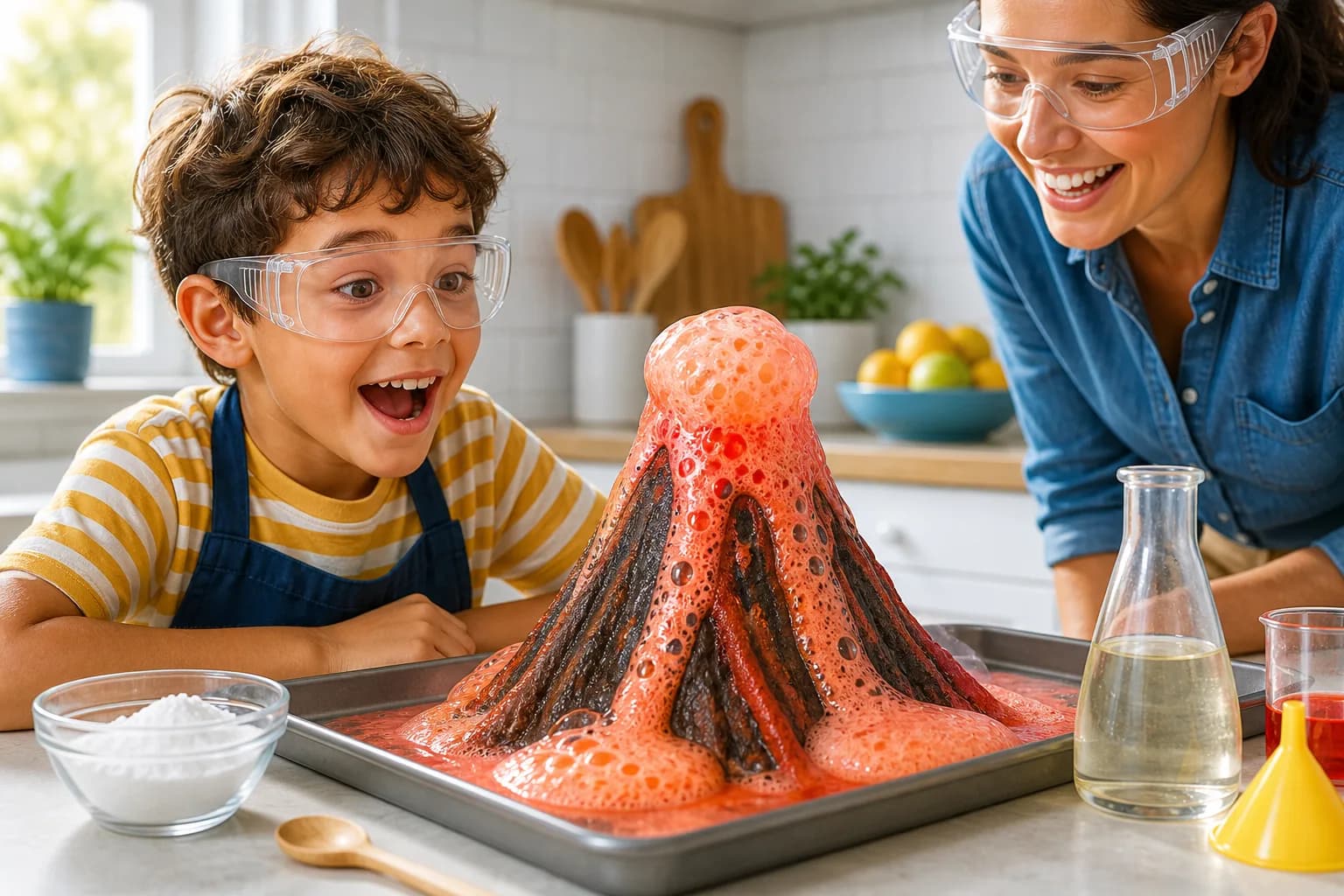 Kitchen Science Volcano activity image
