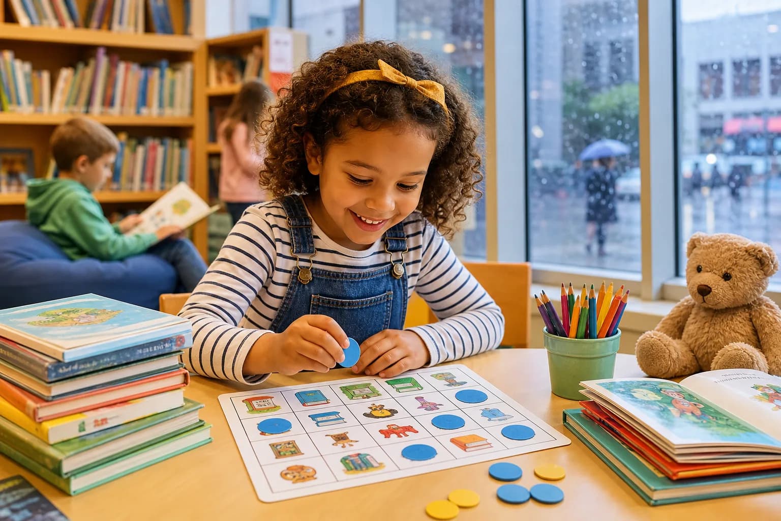 Library Book Bingo activity image