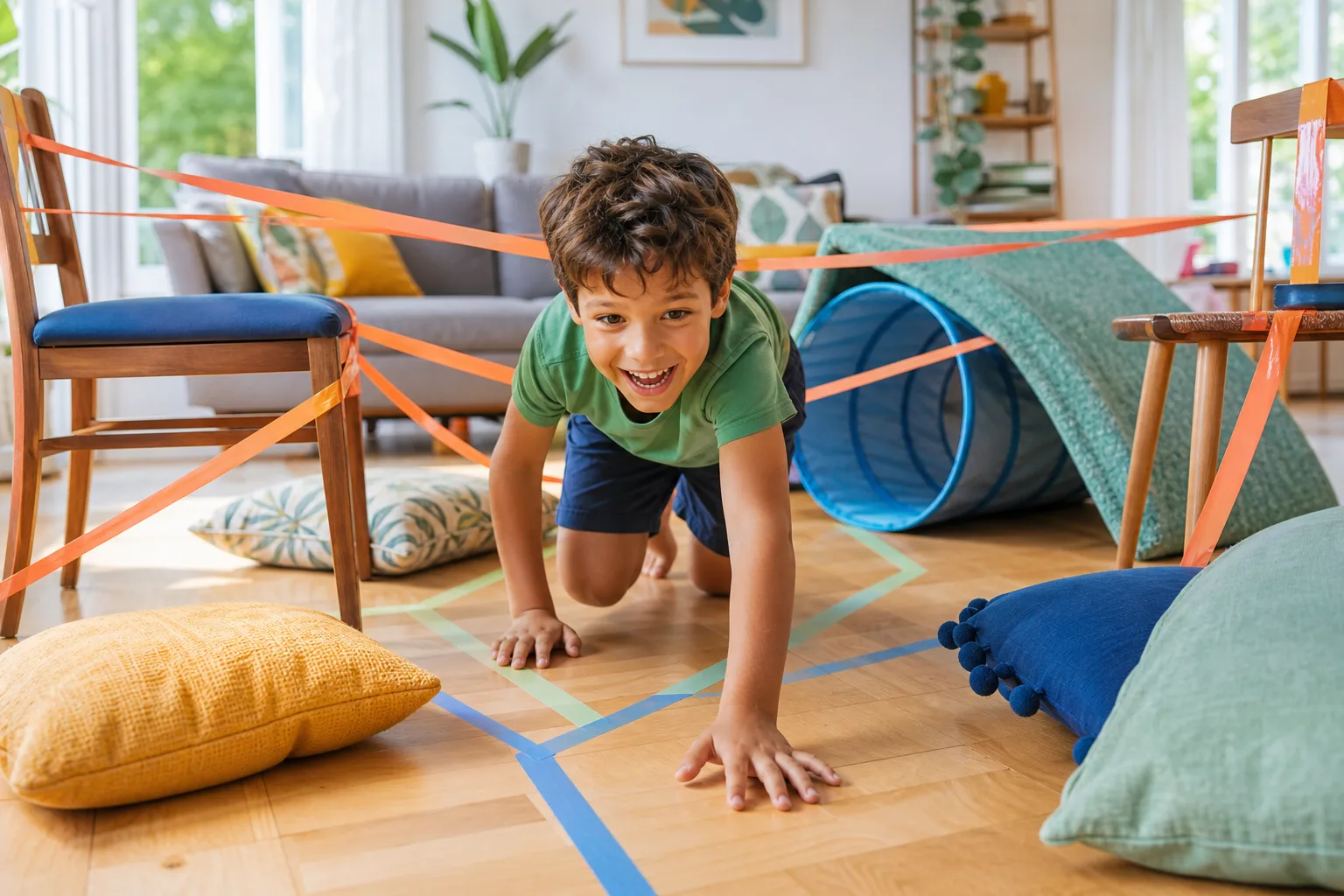 Living Room Obstacle Course activity image