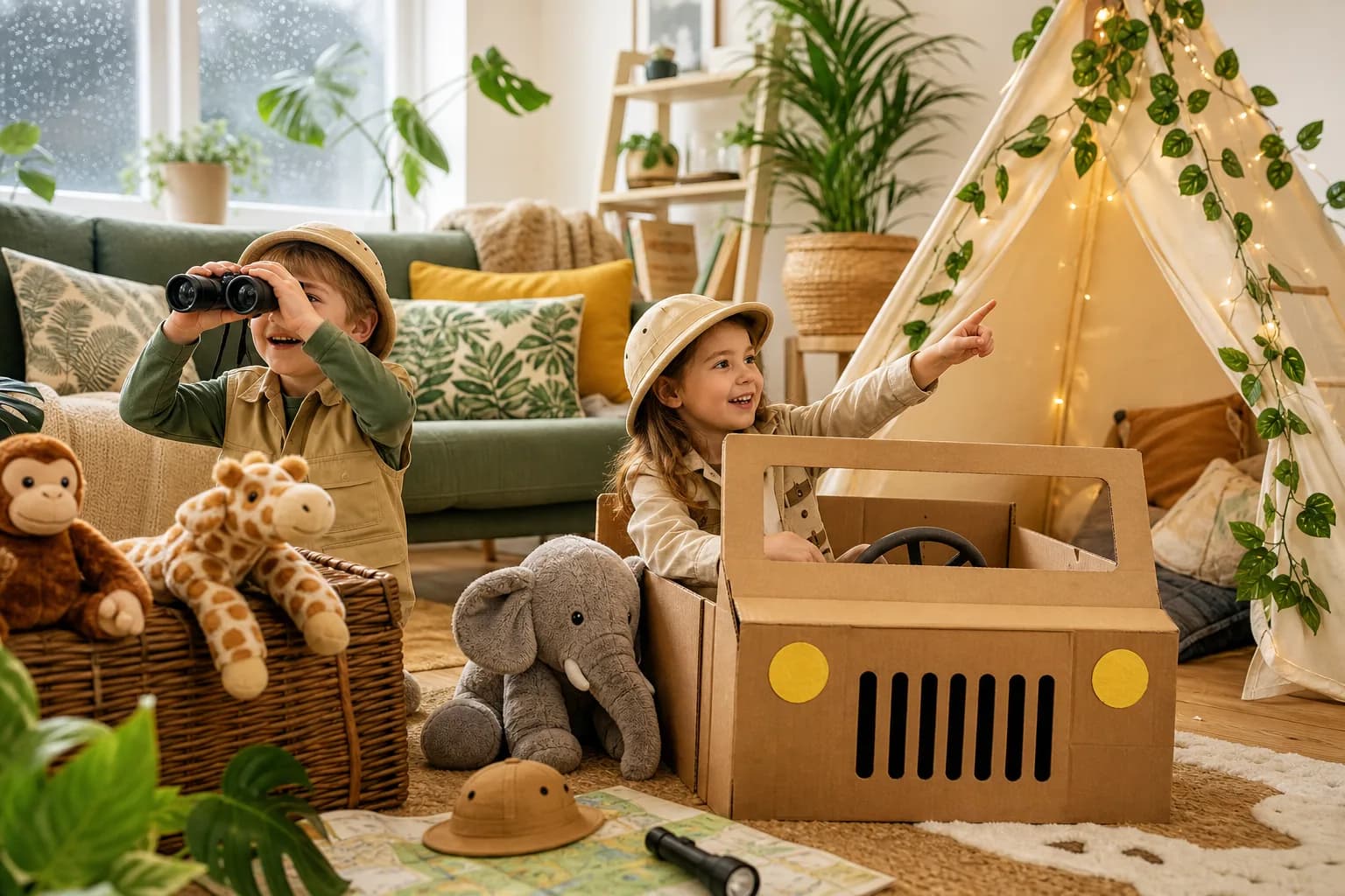 Living Room Safari activity image