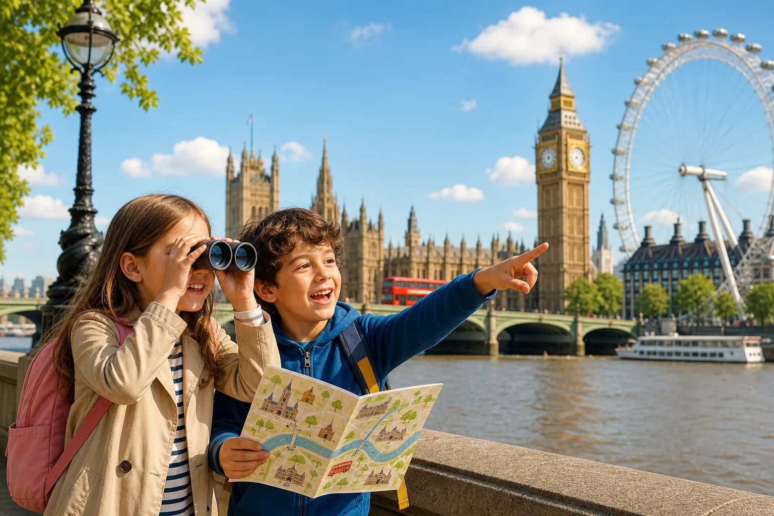 London Landmark Spotting Game activity image
