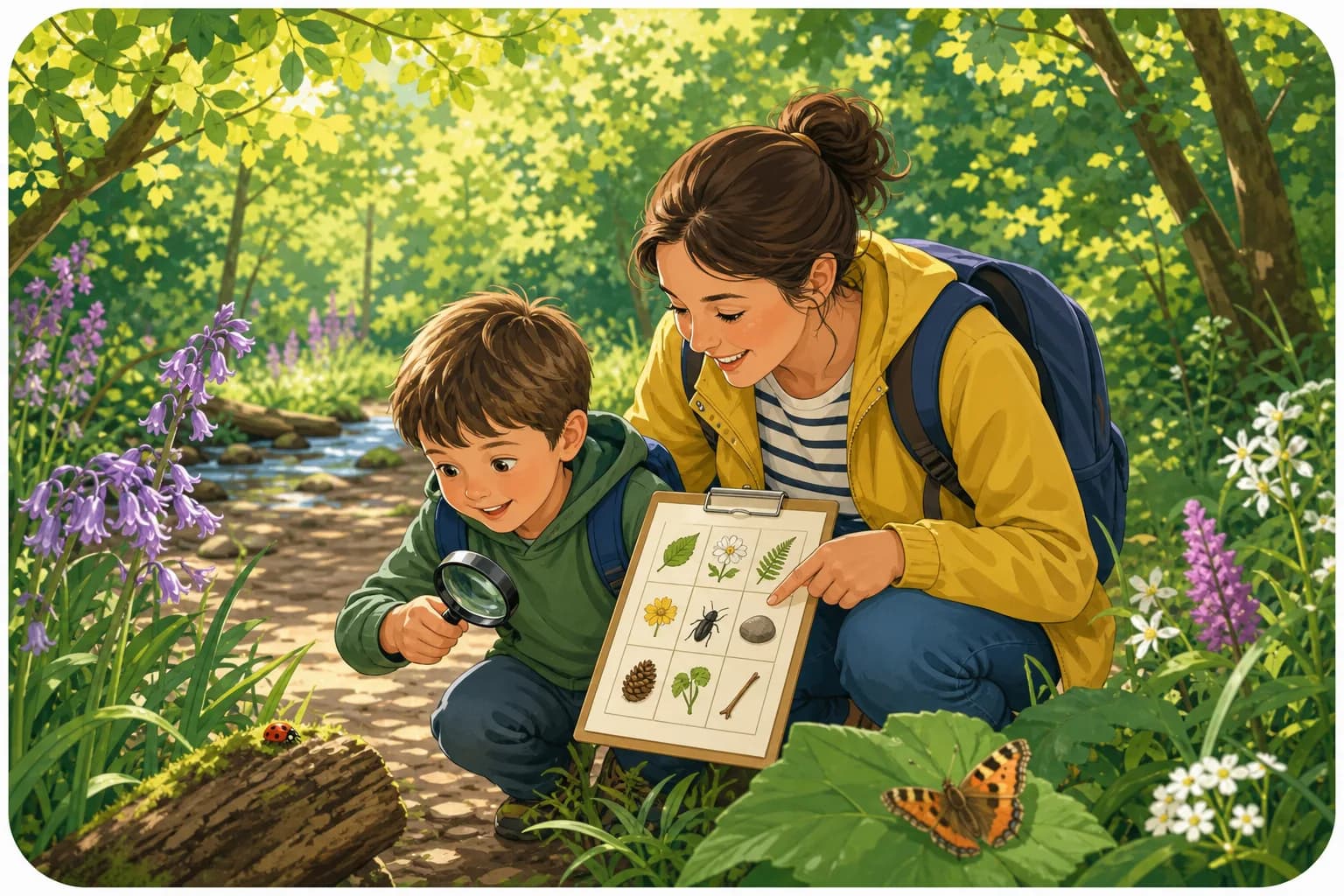 Nature Walk Scavenger Hunt activity image