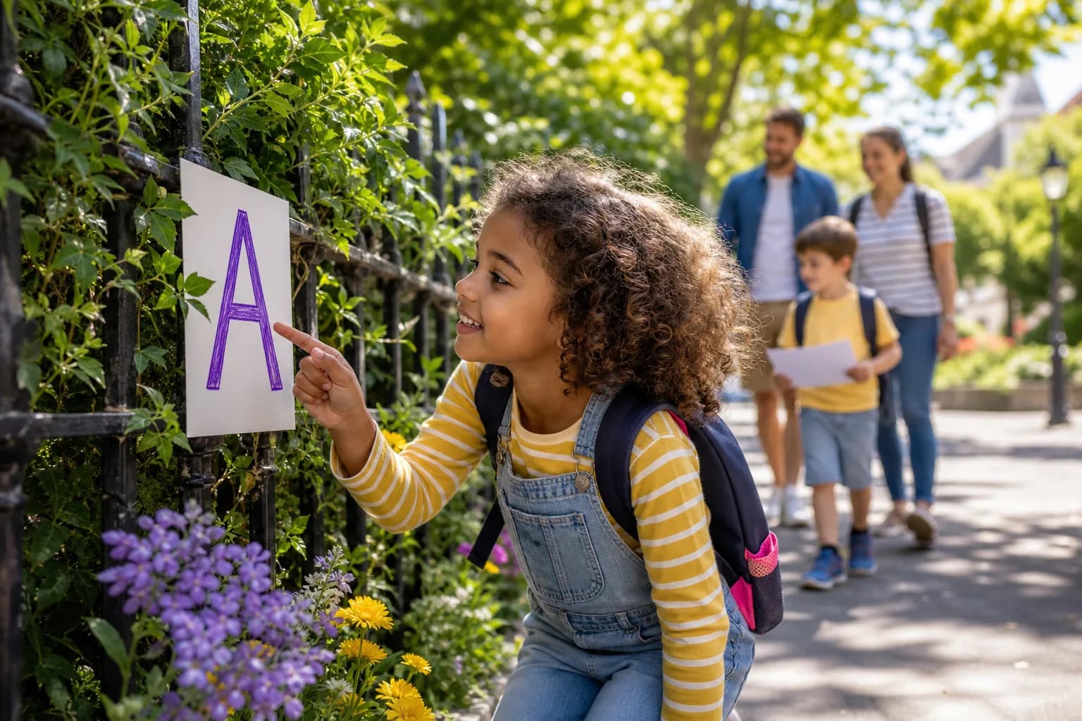 Outdoor Alphabet Hunt activity image