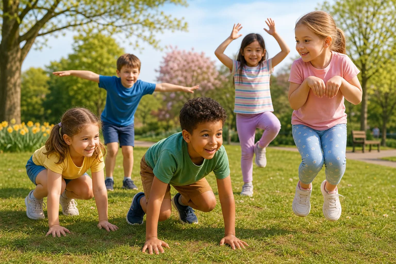 Park Animal Movement Game activity image