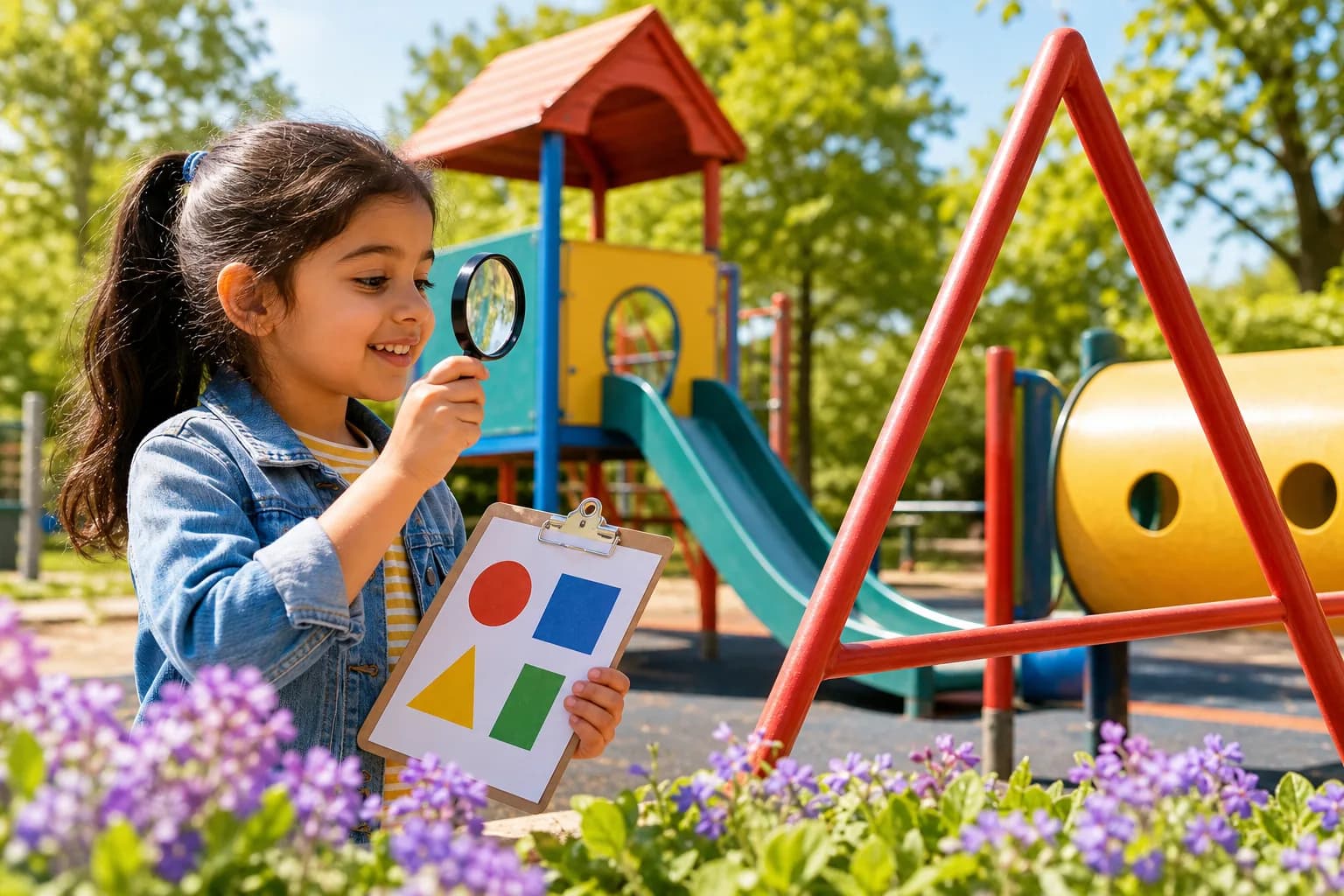 Playground Shape Spotting activity image