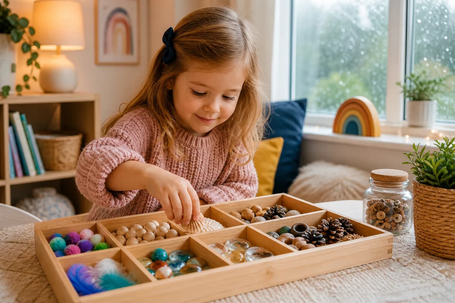 Quiet Sensory Treasure Box activity image
