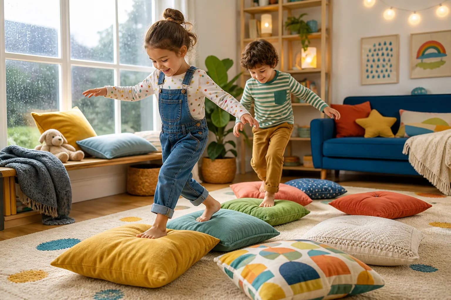 Rainy Day Cushion Islands activity image