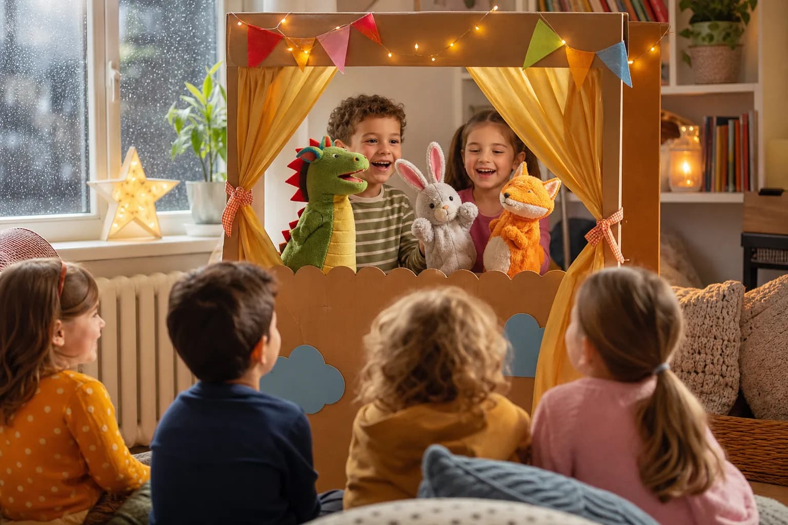 Rainy Day Puppet Show activity image