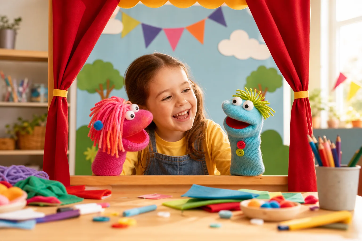 Sock Puppet Theatre activity image