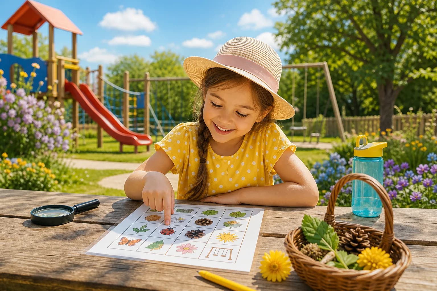 Sunny Day Playground Bingo activity image