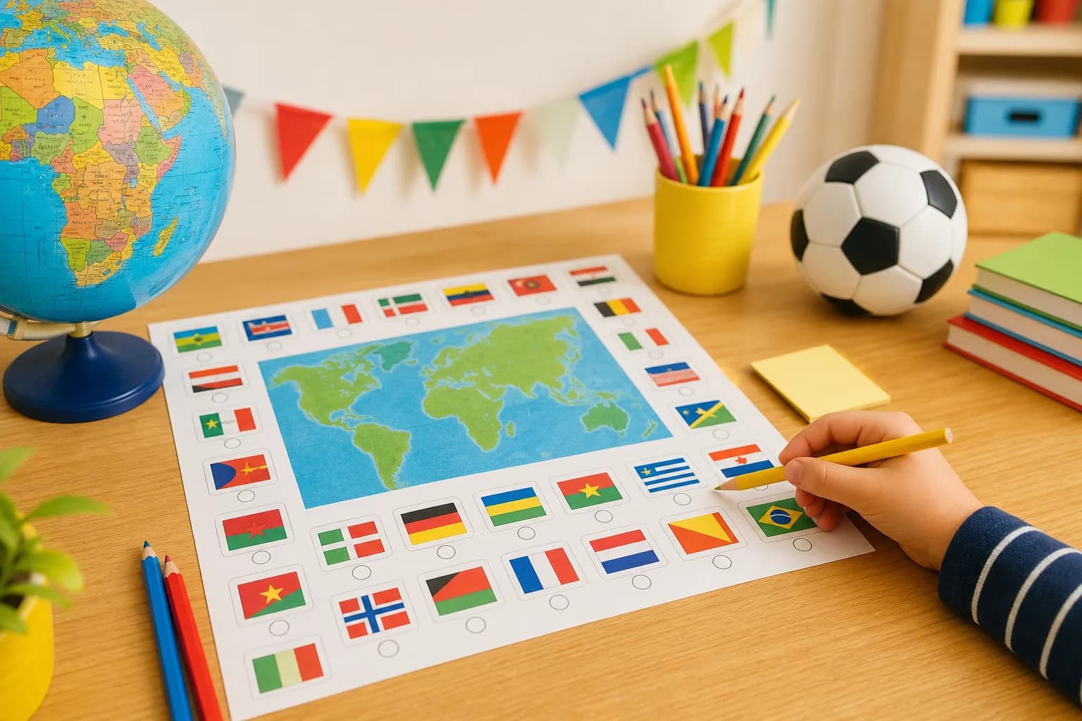 World Cup Flag Hunt activity image