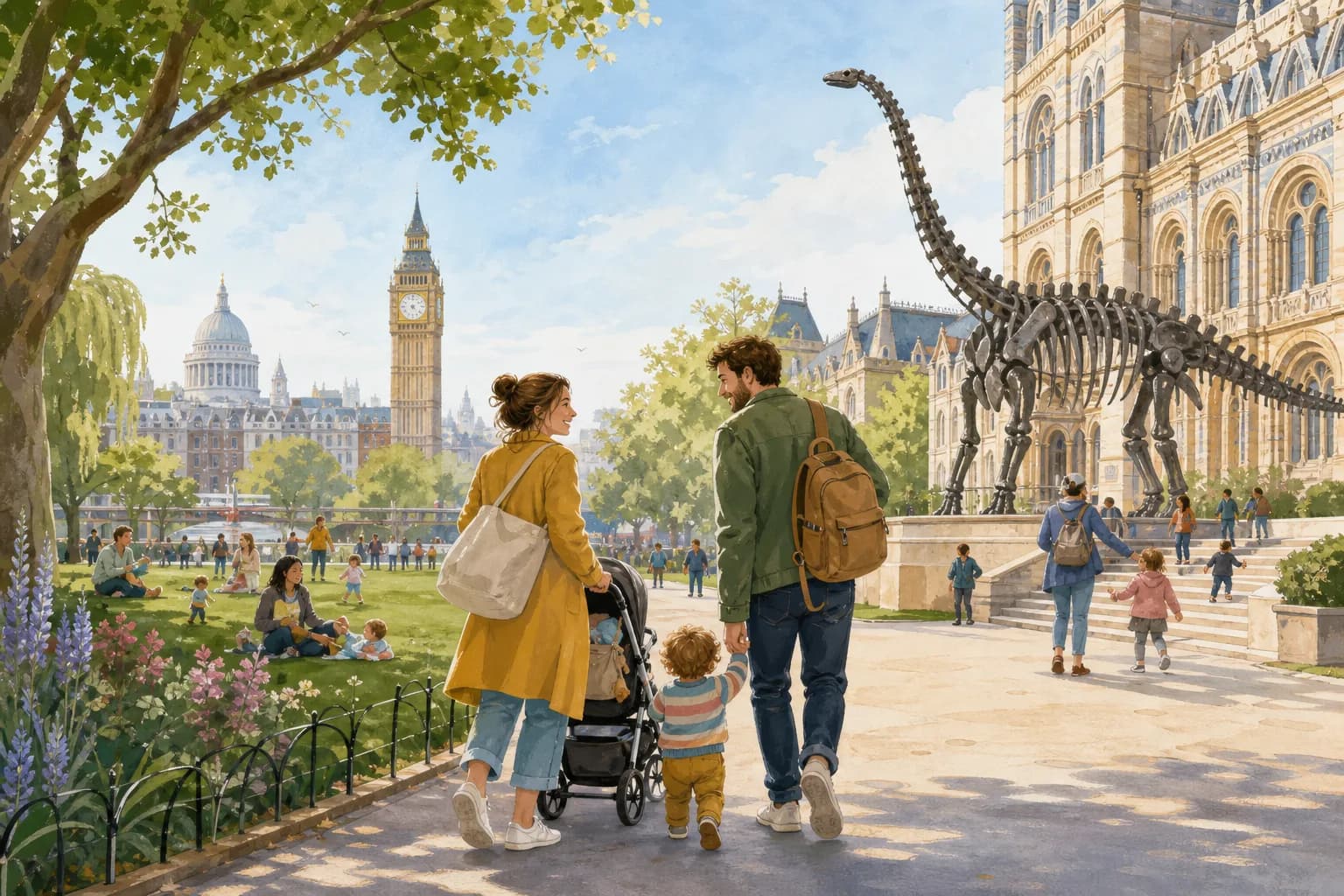 How we planned a free family morning in London with under-5s