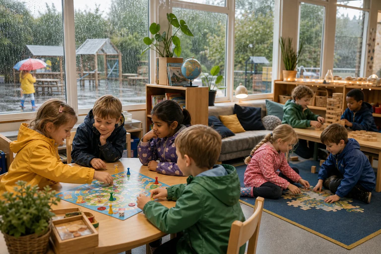 KS1 wet play: what actually works when everyone is stuck indoors