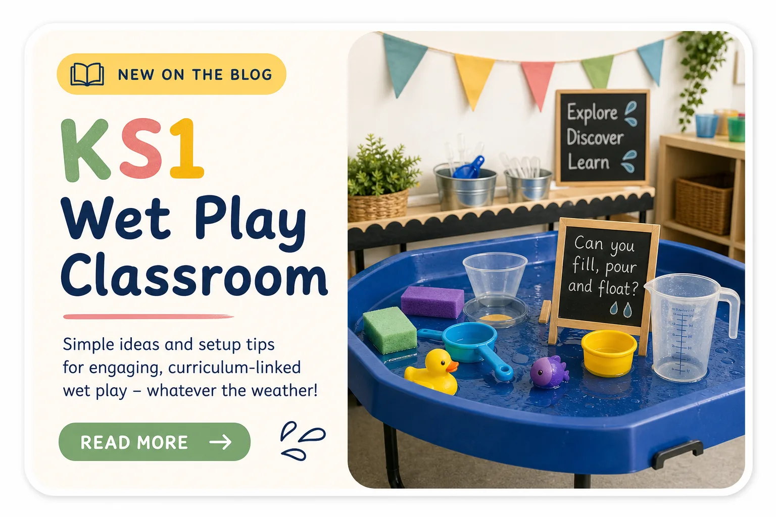 KS1 wet play: what actually works when everyone is stuck indoors blog illustration
