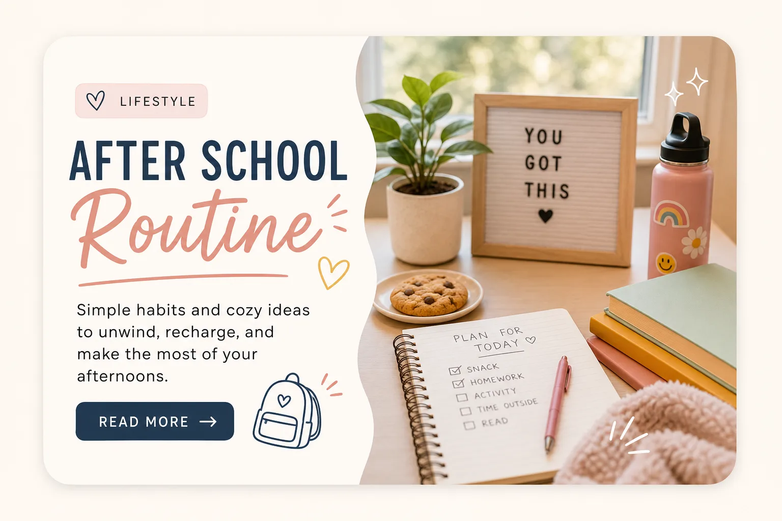 The 20-minute after-school activity routine that saved our evenings blog illustration
