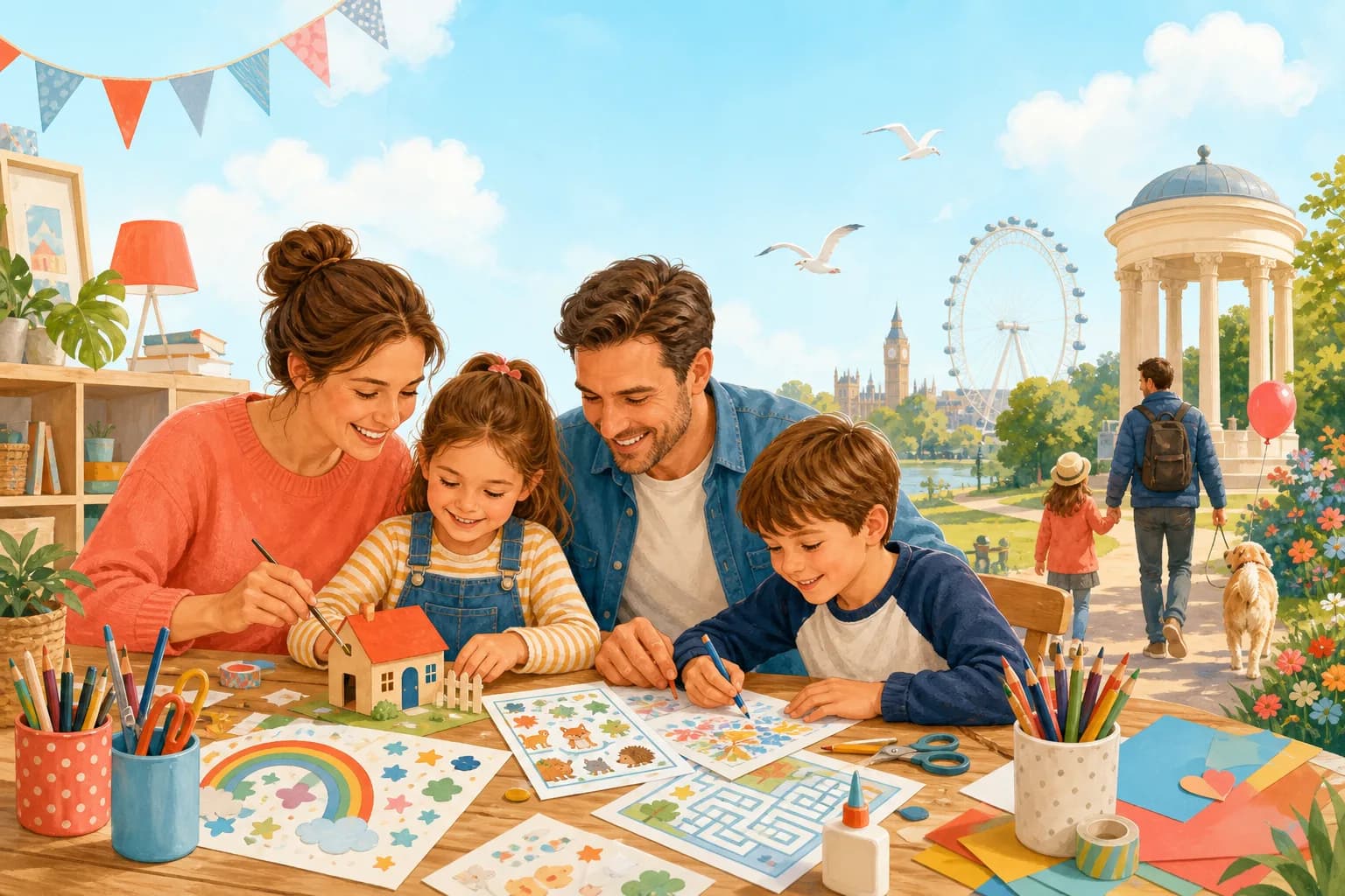 UK family activities — printables, days out, and kids activities