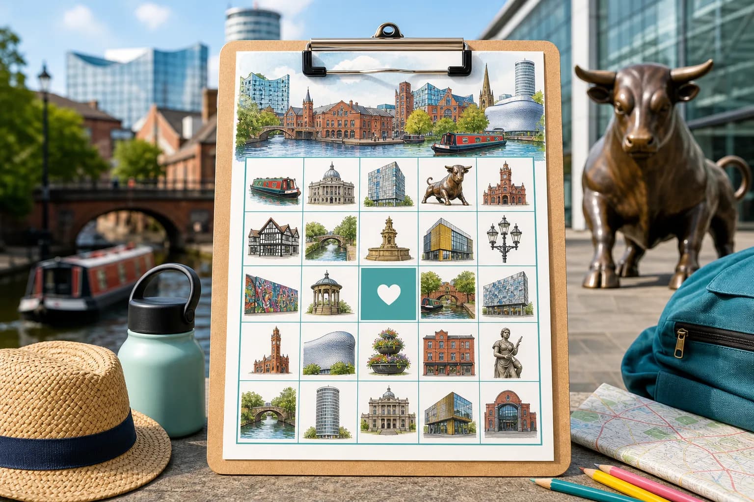 Birmingham Day Out Bingo printable preview