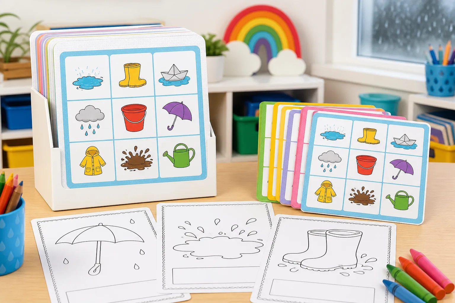 KS1 Wet Play Classroom Pack printable preview