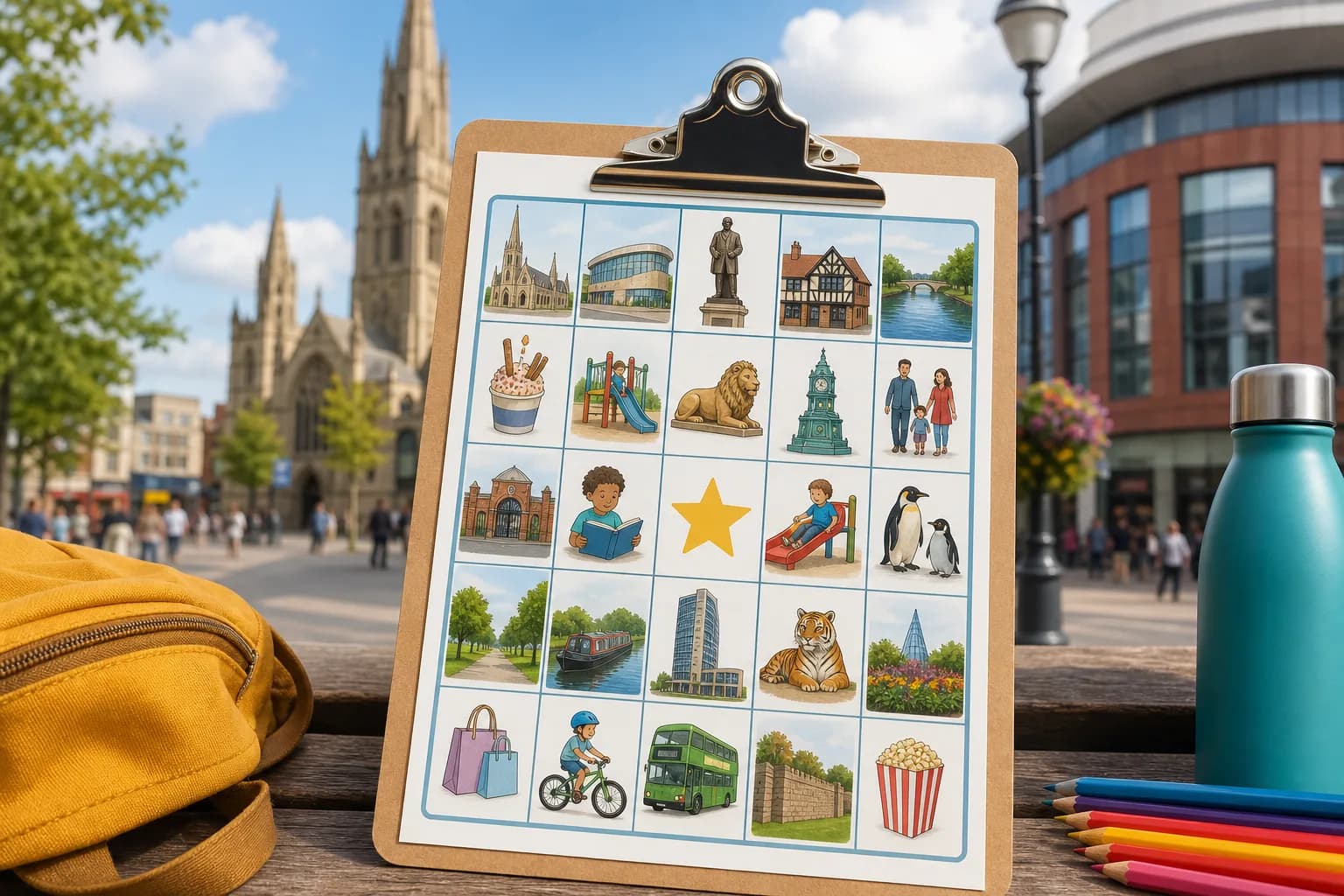 Leicester Day Out Bingo printable preview