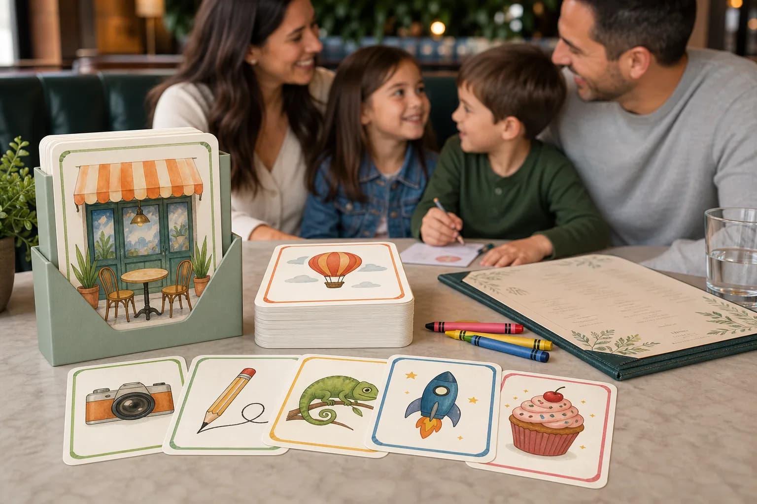 Restaurant Waiting Games printable preview