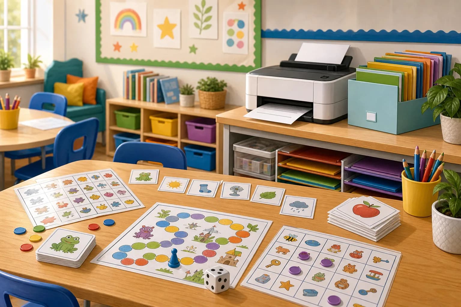 Printable Classroom Games image